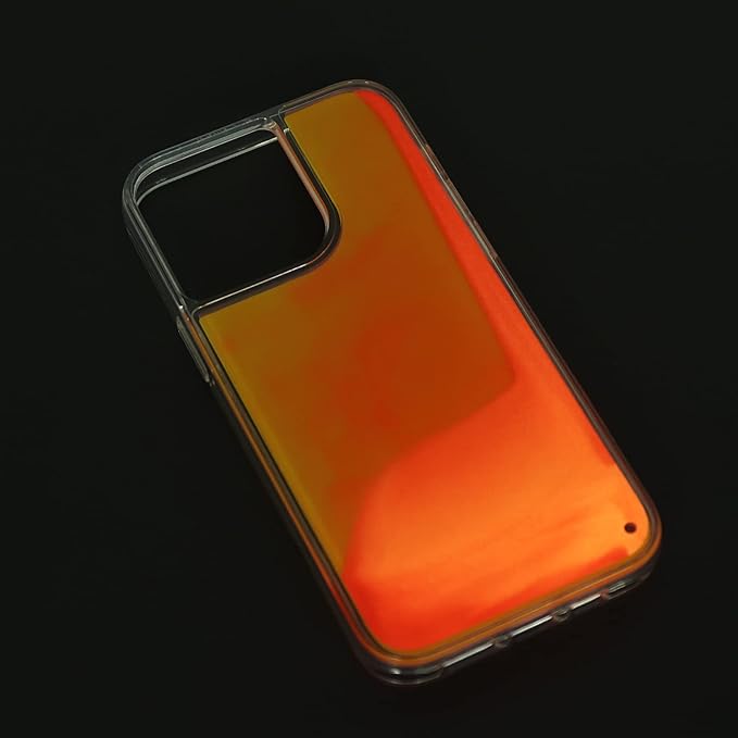 Glow-in-the-dark quicksand case