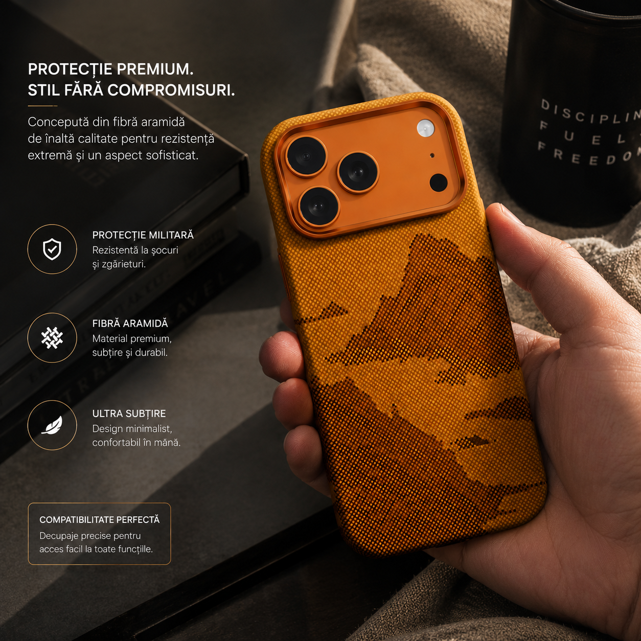 HUSA KEVLAR IPH 17 PRO